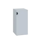 TN 2 - 3D kancelářská skříň, 1-dveřová, pravá, 750x360x400, bílá